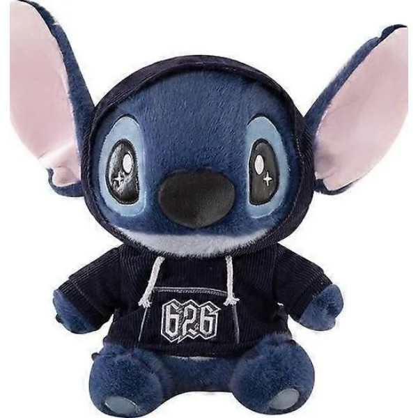 Фото - М'яка іграшка STITCH Стич в худі 35 см (6928270764689)